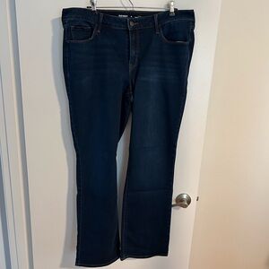 Old Navy Mid-Rise Kicker Boot-Cut Jeans